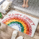  Absorbent Non-Slip Microfiber Shag Bathroom Rugs Door Mat