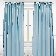  Manufacturer Texpro New Curtain Window Light Block Solid Soft Rod Pocket Energy Efficient Thermal Insulated Blackout Curtain Panels