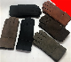  High Quality Merino Lambskin Wool Swede Double Face Mittens with Real Fox Hair