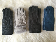  High Quality Shearling Sheepskin Long Mittens with Real Fox Hair