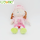  OEM Custom Stuffed Soft Plush Fabric Girl Toy Rag Doll
