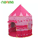 Portable 190t Polyester Folding Castle House Children Play Tent