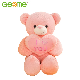  Geeme Wholesale Kids Gift 55cm Soft Plush Teddy Bear Toy with Love You Heart