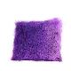  Purple Single Sided Plush Throw Pillow Interchangeable Removable Throw Pillow