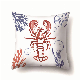  Modern Marine Animal Printed Cushion Cover Living Room Bedroom Car Hotel Cushion Cover