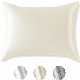  Wholesale Queen King Standard Custom Size Silk Pillowcase 22mm Luxury 100% Pure Mulberry Silk Pillow Case
