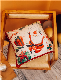  Holiday Decoration Christmas Ornament Red Xmas Santa God Jul Embroidery Photo Print Pillowcase Cushion