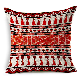  Wholesale Super Soft Embroidery Square Ethnic Style Printing Cushion