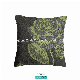  Hotel Bedding Upscale Cotton Linen Peony Jacquard Upholstered Cushion Almofada
