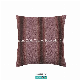  Hotel Bedding Upscale 100% Cotton Stripe Jacquard Upholstered Cushion Almofada