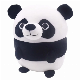  20cm Plush Pillow Sitting Panda Kids Toy White+Black Children Soft Stuffed Panda Animal in The Bamboo Forest Baby Toys Squishy Cushion