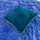 Comfortable White Yellow Blue Soft Light Weight Flannel Chair Cushion