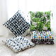  Comfortable Chair Cushion Soft Ramie Cotton Breathable Fabric Cushion