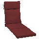  Waterproof Washable Polyester Fabric Foam Outdoor Chaise Lounge Lawn Chair Cushion