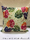 Custom Polyester Digital Printing Turtle Back Leaf Pillow Cushion manufacturer