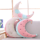  Super Soft Moon Shape Plush Pillow Cushion