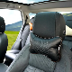 Travel Leather Neck Car Pillow Car Seat Headrest Cushion Driving Pillow Wbb12862