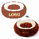  Custom Logo Warm Cats Bed Fluffy Fur Donuts Dog Bed Pet Cushion