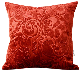  Heavy Velvet Embossing Classis Floral Anaglyph Velvet Fabric Decorative Pillow Cover