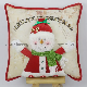  Christmas Bolster with Santa Deer for Holiday Wedding Party Decoration Hook Ornament Craft Gifts