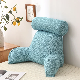100% Polyester Fiber Velvet Reading Pillow Relax Watch TV Pillow with Arms