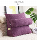  Solid Sofa Large Backrest Pillow Polyester Cheaper Decorative Washable Triangle Cushion