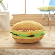  Plush Stuffed Cartoon Hamburger Sofa Pillow
