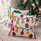  2023 Christmas Embroidery Pillowcase Christmas Cotton Pillow