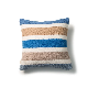  Cozy Knitting Feather Snug Blue Beige White Strip Bed Boho Ethnic 45X45 Jacquard Plush Home Decoration Sofa Coussin Embroidery Throw Soft Cushion Cover Pillow