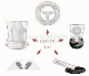  Manufacturer Disposable Plastic Car Protection Kit 5 in 1