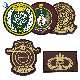  Twill Embroidery Patches /Embroidery Rubber PVC Silicone Military Army Saudi Patch with Custom Logo