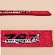  Custom Fabric Woven Gifts Auto Embroidery Boeing and Airbus Keychain