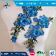  2022 New Arrivals Beaded Embroidery 3+5mm Laminated Sublimation Blank Sunflower Full of Flowers and Leaves Embroidered Copper Clothing Fabric