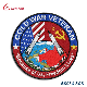  Leon Factory Custom Promotion Gift Iron on Police Miltary Embroidery Badge Garment Accessories Label Embroidered Patches