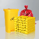  Hot Sale Disposable Medial Hospital Waste Garbage Bag Thickened Flat Mouth Portable Type Garbage Plastic Bag on Roll Dustbin