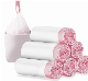  Trash Drawstring Tie-Handle Biodegradable Compostable Plastic Garbage Bag with Household