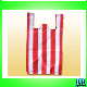 HDPE T-Shirt Bags with Colorful Stripe. Rubbish/ Handle Garbage/Tie Handle Trash Bag/ T-Shirt HDPE/ Vest Carrier/Plastic/ Market/ Shopping/Packing.
