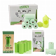  Disposable Custom Cornstarch Eco-Friendly Pbat Biodegradable Dog Waste Compostable Poop Bag Roll