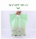 Custom Logo Design Printed Biodegradable PLA+Pbat Carrier Punch Hole Handle Shopping Plastic Die Cut Bag