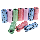  Easy Tie Handles Carry Doggy Litter Dog Poo Poop Bag for Dogs