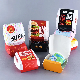 Mini Packaging Black Burger and Fries Box
