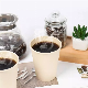  Custom Logo Printed Disposable Recycled Double Wall Paper Coffee Cup with Lids