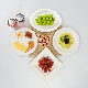 Nice Quality Sugarcane Pulp Dishes Plates Set Dinnerware