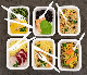  Disposable 2.5g 3G White Plastic Fork Spoon Knife Cutlery Set