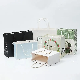  Custom High-Grade White Cardboard Gift Bags Kraft Paper Packaging Handbag