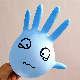 Disposable Powder Free Cotton Knitted Hand Glove Latex Gloves Rubber Hot Sale