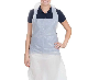 Packed for Roll White Blue Water Risistant Disposable Plastic Apron