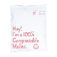  Wholesale Plastic Bag Printed Logo Colored Biodegradable Poly Mailer for Delivery Clothes Packaging Shipping Bags