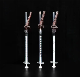  Siny Disposable Medical Insulin Syringe Injection Syringe Sterile Luer Tip Safety Syringes