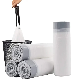 Custom Black White Colours Drawstring Plastic Bags with Draw Tape on Roll